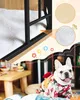Hundebox für die Ecke – 111x67x60 cm – Holzliege für große Produktbild-Vorschau 4
