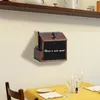 FATIVO Vorschlagsbox Spendenbox mit Schloss, Holz Produktbild-Vorschau 5