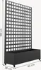 Trennwand ‘Toma’ mit Blumenkasten verzinkter Stahl 190 x 82 Produktbild-Vorschau 5