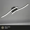 LED Deckenleuchte Deckenlampe 2-flammig 12 W 3000K Schwarz Produktbild-Vorschau 6