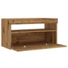"Rabatt" TV-Schränke mit LED-Leuchten 2 Stk. Artisan-Eiche Produktbild-Vorschau 10