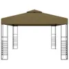vidaXL Pavilion 3x4 m Taupe 180 g/m² Náhľad obrázku produktu 2