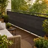 KADAX Zasłona balkonowa, 550 cm x 100 cm, osłona balkonowa Podgląd zdjęcia produktu 2