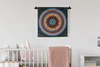 MuchoWow® Wandteppich Wandbehang Mandala-Rangoli 60x60 cm Produktbild-Vorschau 1