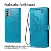 Custodia a libro imoshion Mandala Nokia G22 - Turchese Anteprima dell’immagine prodotto 2