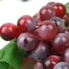 2ks Dekorativní plastové hrozny Vinné hrozny Umělé ovoce Náhled obrázku produktu 3