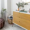 Klebefolie Möbel 67x25 cm - Eiche Natur - Möbelfolie Produktbild-Vorschau 4