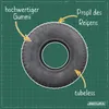 2x Reifen 18x6.50-8 tubeless + 2x Schläuche mit abgebogenem Produktbild-Vorschau 3