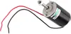 A black DC motor with red and black wires attached, shown on a white background. Náhled obrázku produktu