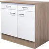 Kuchynská linka - šírka 80 cm - Biely dub Sonoma - Salerno Náhľad obrázku produktu 1