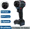 Akkuschrauber - 18V - Bürstenlos - 280 Nm - 1/4'' (6,35 mm) Produktbild-Vorschau 3