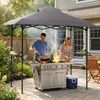 LEADZM Grillpavillon Faltpavillon Gartenpavillon mit Produktbild-Vorschau 4