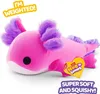 ZURU 14904D - Hug A Lumps Axolotl Ally in rosa 35 cm - Anteprima dell’immagine prodotto 2
