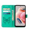 Lederhülle für Xiaomi Redmi Note 12 4G Schmetterling Produktbild-Vorschau 4