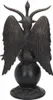 Antik Look Baphomet Figur mit Flügel & Ziegenkopf Produktbild-Vorschau 5