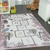 160x230 cm Detský koberec Smart Kids 22923 Pink Náhľad obrázku produktu 2