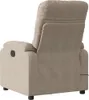 vidaXL Massagesessel Taupe Mikrofasergewebe Produktbild-Vorschau 3