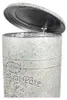 Clayre & Eef Pedal Bin 26x30x45 cm Grey Metal Náhled obrázku produktu 2