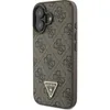 GUESS Custodia iPhone 16 Strass Triangle Logo Hülle Cover Anteprima dell’immagine prodotto 2