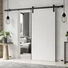 Schiebetür ALDER 86 cm mit Türdämpfer Weiß Produktbild-Vorschau 3