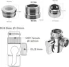 3 Wege Wasserhähn Adapter Umschaltventil G1/2 Zoll Produktbild-Vorschau 2