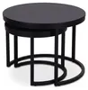 Set di tavolini da caffè rotondi SensaHome - Set di Anteprima dell’immagine prodotto 4