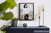 ITALIA - nero - Cornice A4 21x29,7 con passe partout 15x21 Anteprima dell’immagine prodotto 7