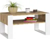 Akord konferenční stolek Domi řemeslný dub/bílý 92x53x45 cm Náhled obrázku produktu 1