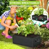 5 sacs à plantes en tissu, sac à plantes rectangulaire Voir les images du produit 2