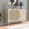 MODFU Buffet, Buffet Contemporain avec Portes et Tiroirs, Voir les images du produit 2