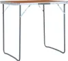 vidaXL Table de camping pliante en aluminium 60x45 cm Voir les images du produit 15