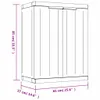 vidaXL Armoire de jardin noir 65x37x85 cm PP Voir les images du produit 11
