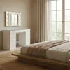 MENZZO Coiffeuse moderne 13 tiroirs avec miroir lumineux et Voir les images du produit 2