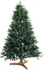 A green artificial Christmas tree on a white background. Produktbild-Vorschau