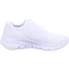 A side view of a single white Skechers Arch Fit sneaker against a plain white background. Produktbild-Vorschau