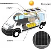 300W 12V Solar Set Solarmodul Solarpanel Kit Monokristallin Produktbild-Vorschau 14