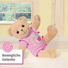 BABY born Teddy mit pinkem Strampler und beweglichen Armen Produktbild-Vorschau 3