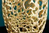 riess-ambiente Filigrane Design Vase ABSTRACT LEAF gold Produktbild-Vorschau 5