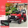 COSTWAY 12V detské elektrické autíčko s diaľkovým ovládaním Náhľad obrázku produktu 4