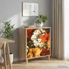 vidaXL Kommode GENNEP Lilienmuster 66 x 36,5 x 75 cm Produktbild-Vorschau 2