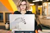 MuchoWow® Laptop Aufkleber Sticker Cover Pferd - Weiß - Produktbild-Vorschau 5