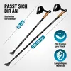 SPORTANA® Wanderstöcke Teleskop Aufsätze Gummipuffer Nordic Produktbild-Vorschau 4