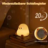 Pinguin Nachtlicht Kinder, Silikon Baby Nachtlampe dimmbar, Produktbild-Vorschau 2