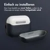 Accezz Echtes Leder Case AirPods Pro 3 - Dunkelblau Produktbild-Vorschau 5