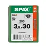 SPAX SeKo T-STAR+ 3,5 x 30 Schwarz verzinkt HP, Produktbild-Vorschau 8