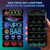 iMars Devil Eyes sada 2 čelních skel 36 × 10 cm LED s Náhled obrázku produktu 2