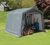 ShelterLogic Folien Zeltgarage Gerätehaus Grau 297x305x249 Produktbild-Vorschau 5