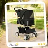 PawHut – skládací kočárek pro psy a kočky do 10 kg s Náhled obrázku produktu 3