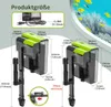 Aquarium Außenfilter, Einstellbarer Durchfluss Hang on Produktbild-Vorschau 2