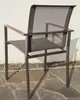 AS-S 4Stk Designer Gartenstuhl mit Armlehne KUBA-BRAUN Produktbild-Vorschau 6